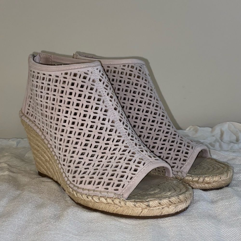 Vince Camuto Espadrille Lereena Wedge Peep Toe Sandal